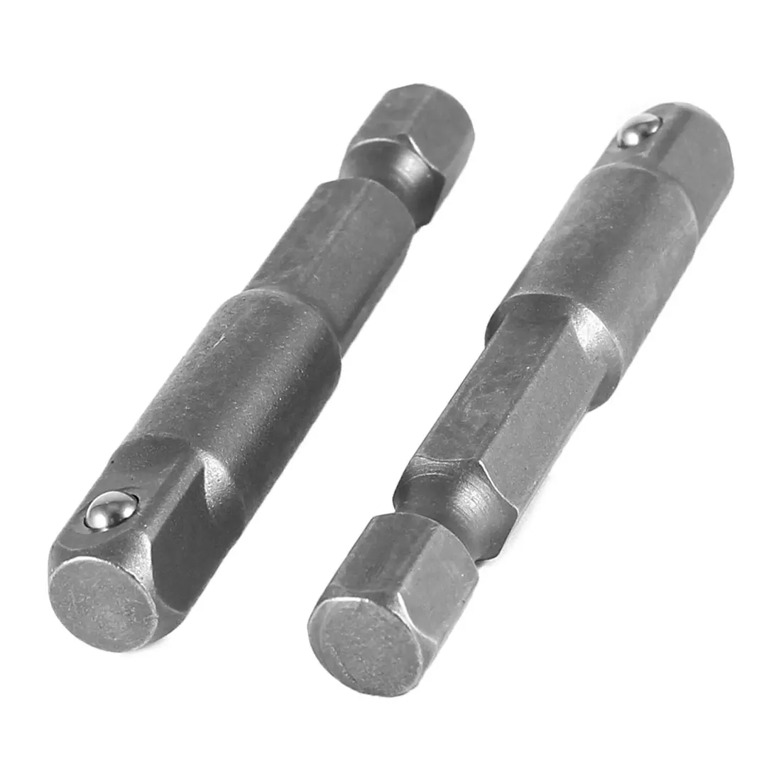 2 pçs soquete conjunto de driver broca adaptador impacto driver brocas 1/4 "hex haste para 1/4" mudança rápida chuck soquete adaptador ferramentas