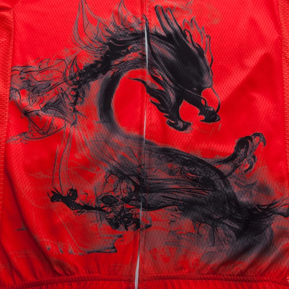 Cycling Jersey 2018 Dragon Pattern Summer Short Riding Bicycle Cycling Clothing Men Sport Jerseys Customized/Wholesale Service