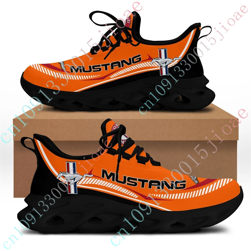 Mustang Men's Sneakers Casual Running Shoes Big Size Male Sneakers Lightweight Unisex Tennis Sports Shoes For Men Custom Logo