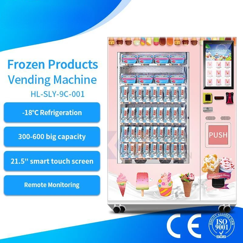 Ice Cream Automatic Vending Machine Ice Cream Popsicle Vending Ice Cream Machine