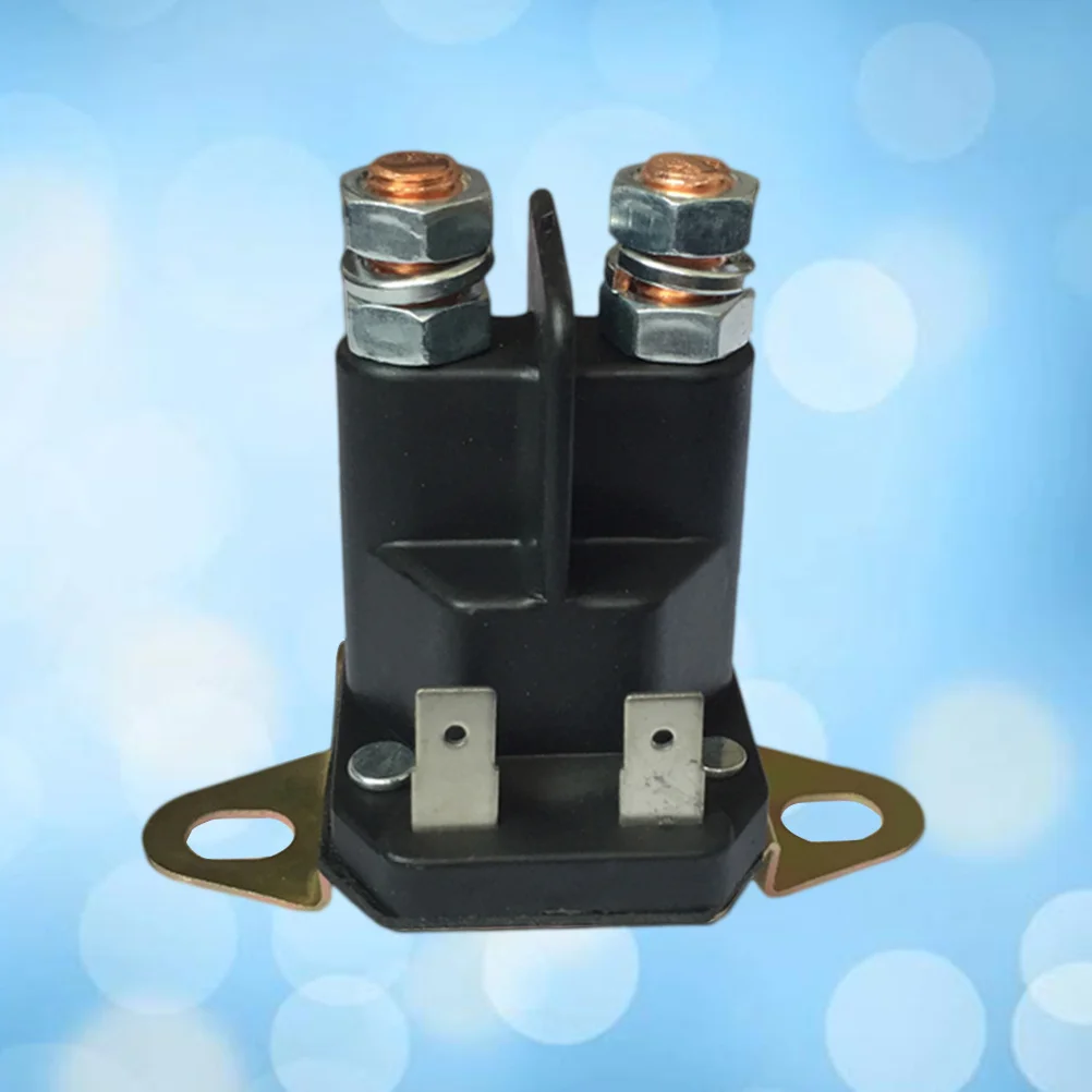 

Реле 12В, черное, пластиковое, водонепроницаемое, с автоматическим включением/выключением, для погрузчиков и спецтехники, двойное