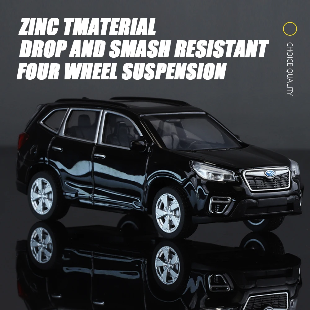 2025 1/43 Bilancia Subaru Forester WRX STI Auto Sportive Pressofuso In Lega di Metallo Modello Classico Giocattolo Del Capretto Regalo Squisito Collezione Decorati