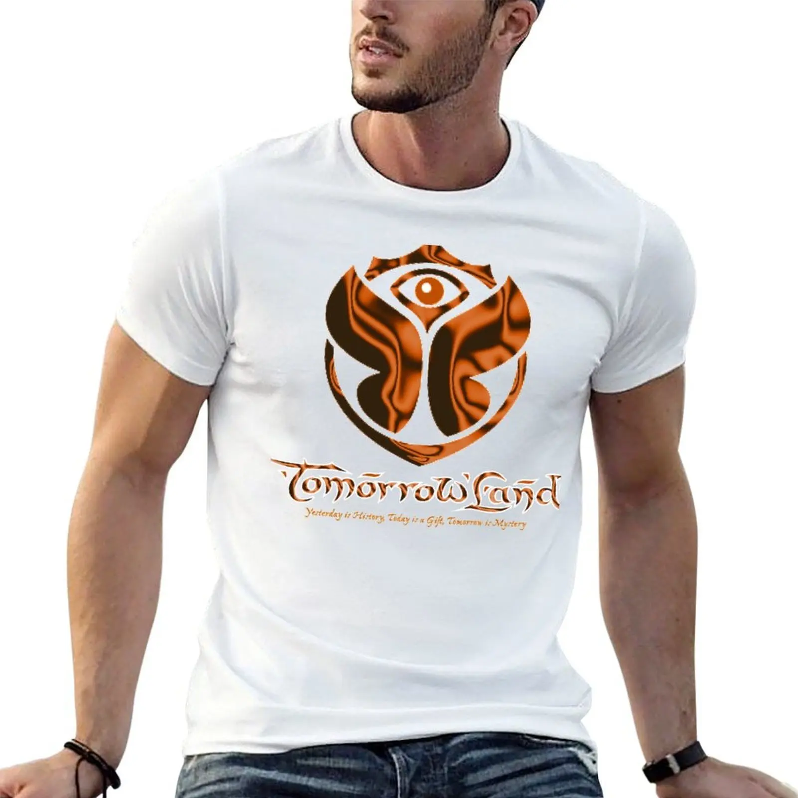 

Tomorrowland - Festival music T-Shirt cotton t shirt man t shirts for man slim fit T-Shirt
