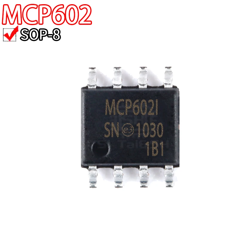 10PCS  MCP602 MCP602T-I/SN SOP-8 MCP6002 MCP6022 SOP8  MCP604 MCP6004 -I/SN -I/SL  SOP