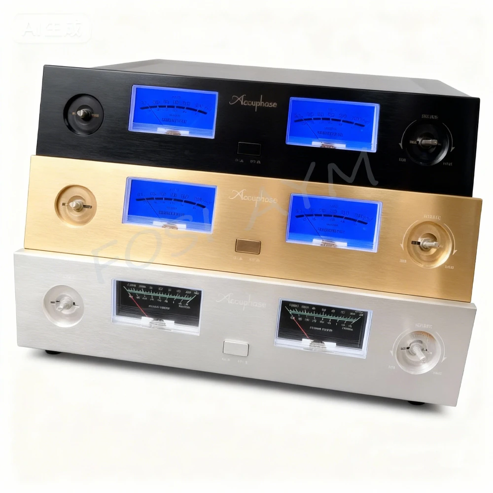 430*340*95mm FOSI AYM Verstärker Chassis Replik Accuphase Power Verstärker mit VU Meter Integrierte Verstärker fall Shell DIY Box