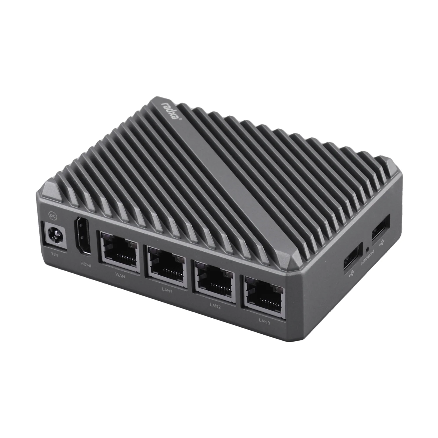 كمبيوتر لوحي واحد Radxa E24C - Rockchip RK3528A رباعي النواة A53 4x GbE USB-C Power LPDDR4/SD يدعم