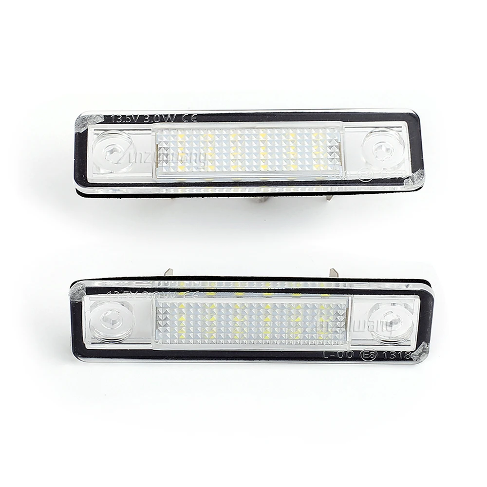 

2Pcs LED For Astra-F MK III Estate 1991-1998 Car Number License Plate Light Lamps For Astra-G MK IV Saloon 1998-2005