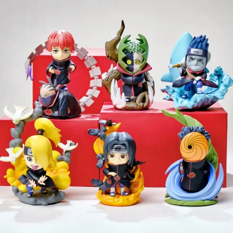 AKATSUKI JAPAN FIGURE COLLECTION 13体セット In Stock 100% Genuine TX Pierrot Naruto Shippuden Akatsuki Series