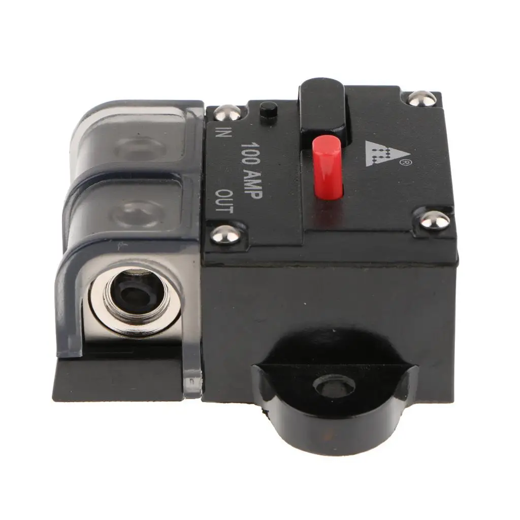 Car Auto Reset Circuit Breaker Waterproof Micro Fuse Holder 12v 24v Inline for Marine Vehicle Audio System