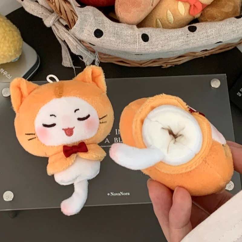 오리지널 인피니티 니키 8cm 프린트 손가락 인형 미니 플러시 인형 게임 주변기기 귀여운 코튼 인형 장난감 장식품 생일 선물