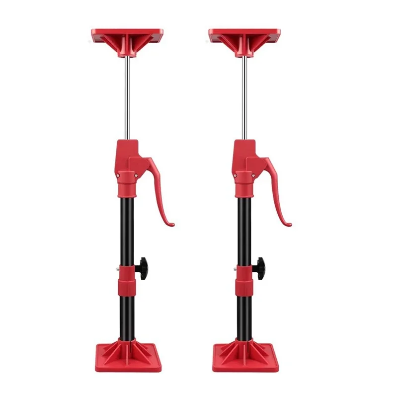 A74E-Cabinet Jack Support Bar,1Pack Adjustable Quick Support System Bar, Telescoping Third Hand Tool