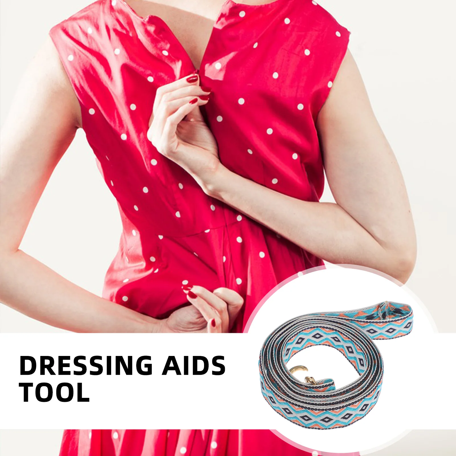 

Dress Zipper Puller Aid Soft Ribbon Strong Unique Design Works Small Big Invisible Zippers Boots Apparel Replacement
