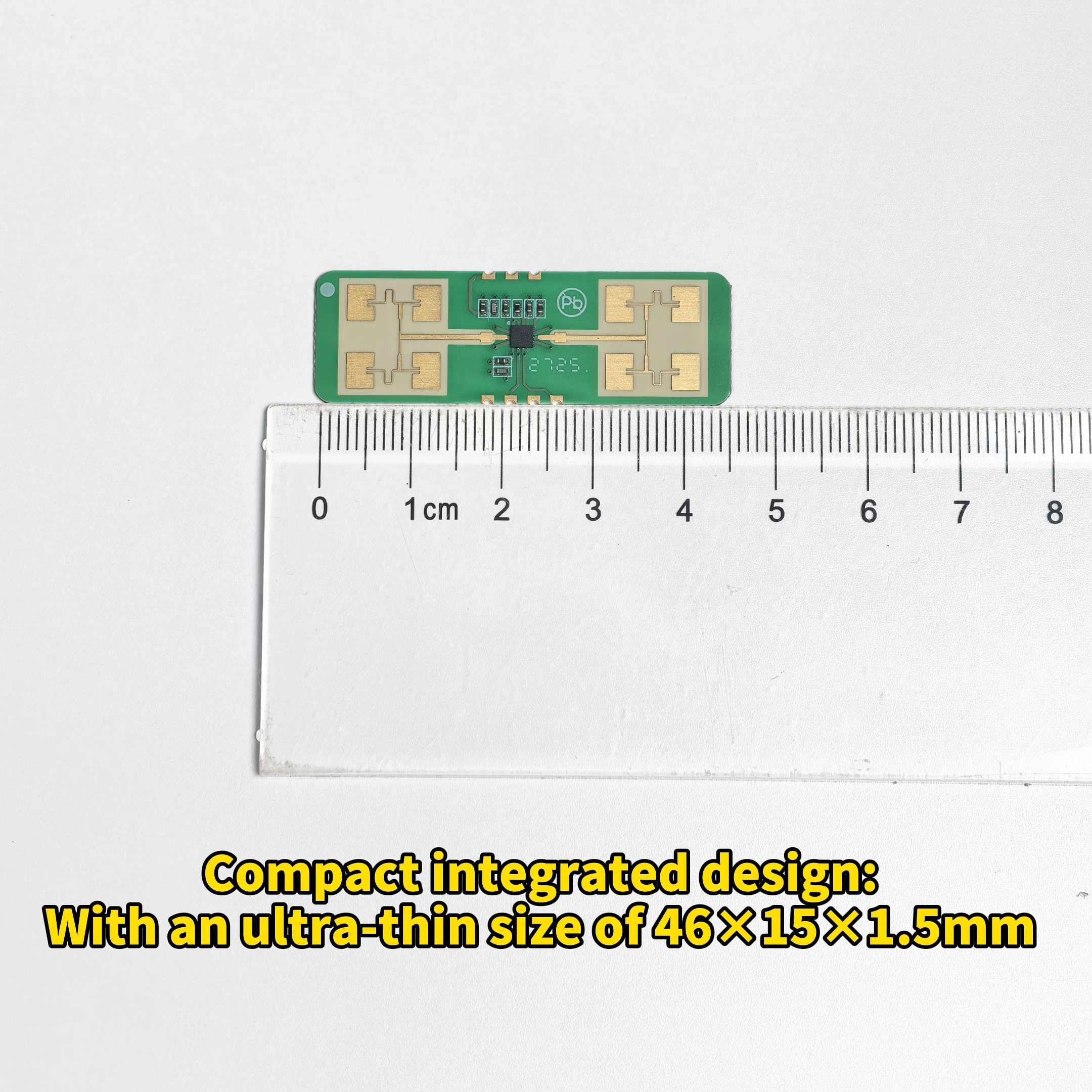 เรดาร์วัดความเร็ว LD1100 24GHz ของผู้ผลิต เรดาร์วัดความเร็ว/วัดระยะทาง 15 เมตร สำหรับโมดูลยานพาหนะ