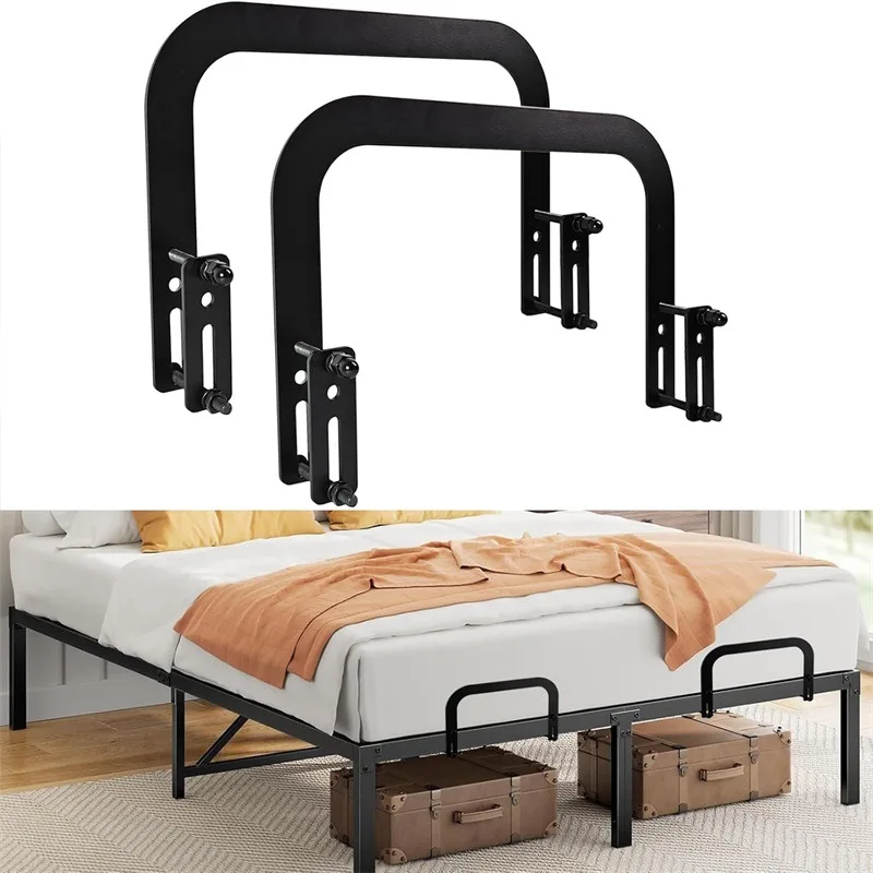 Mattress Slide Stopper Metal Mattress Gripper Retainer Bar Mattres Stoppers Adjustable Non Slip Holder For Metal Bed Frame