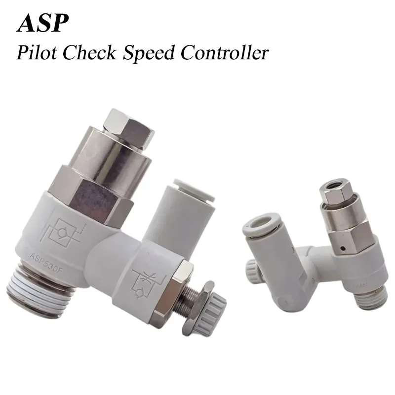 HLH ASP Pilot Check Valve ASP330F-01-06S 08S Speed Control Valve ASP430F-02-06S Quick Connector ASP530F-03-08S ASP630F-04-10S 12