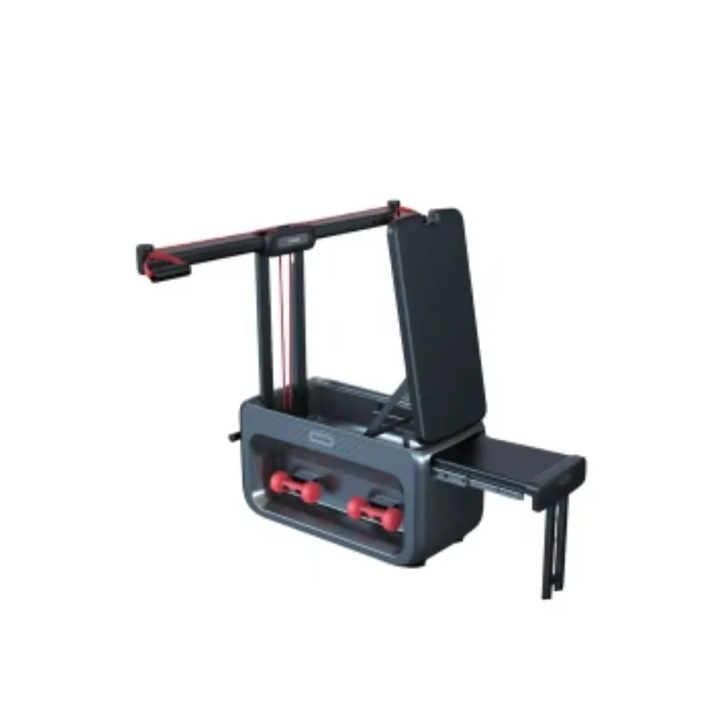 Newly designed smart fitness training cabin benches with rowing and fitness storage benches for efficient shaping