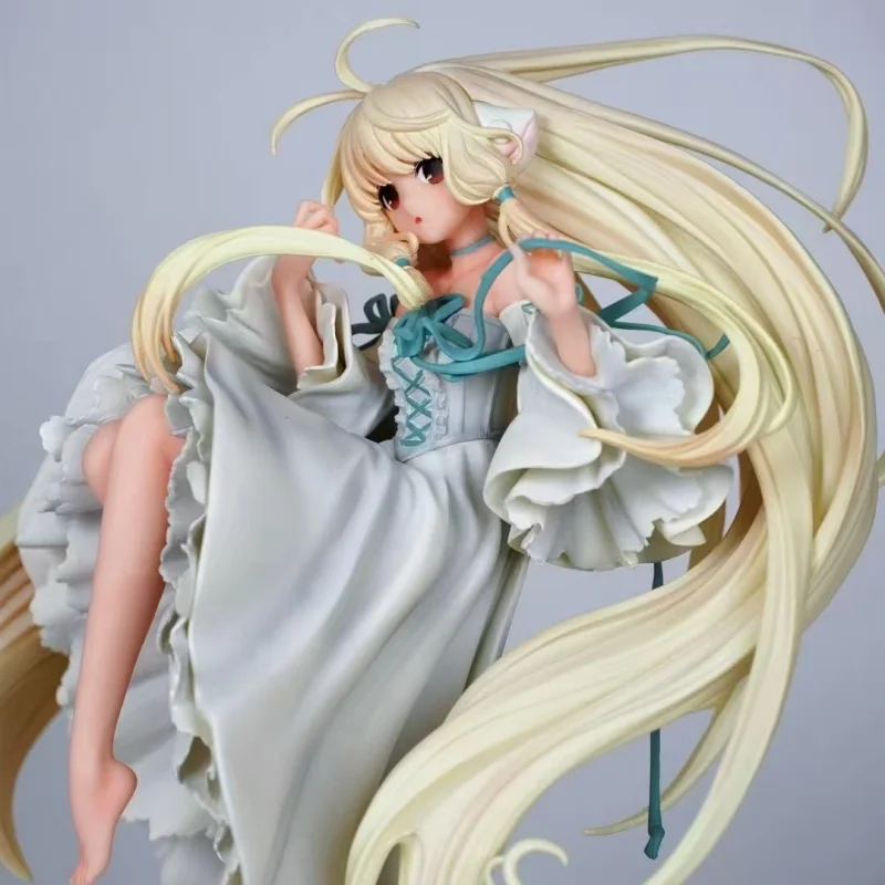 figurine-d'anime-chi-chobits-sculpture-en-pvc-decoration-de-bureau-objet-de-collection-otaku-statue-de-fille-pour-la-maison