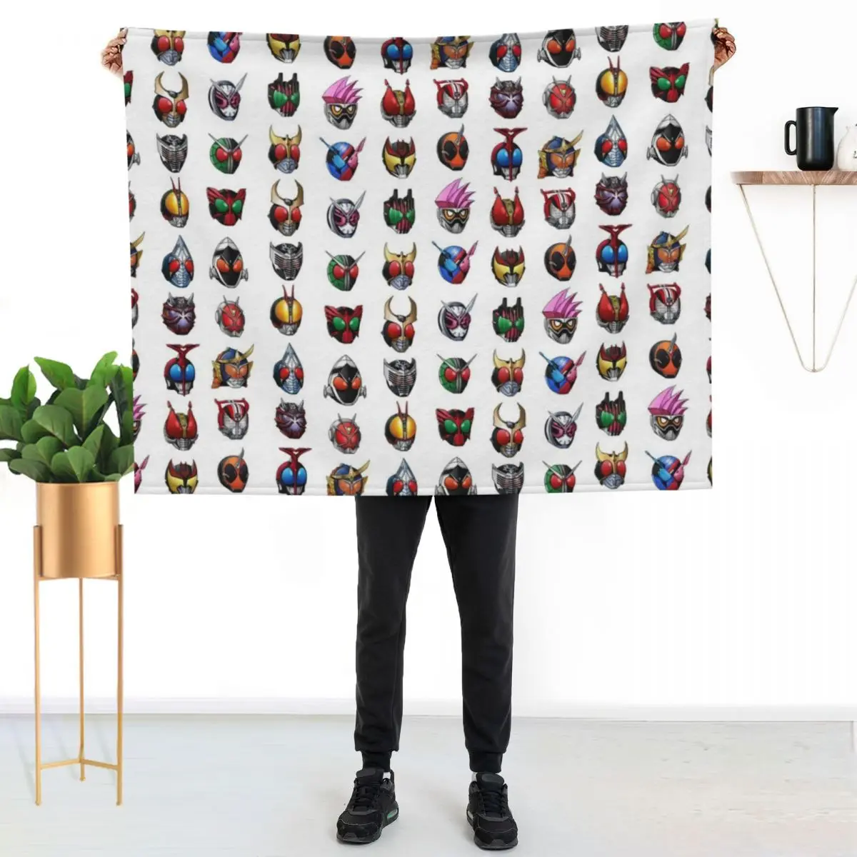 Kamen Rider - Heisei Era Throw Blanket Luxury Thicken halloween Comforter Luxury Luxury Brand Softest Blankets