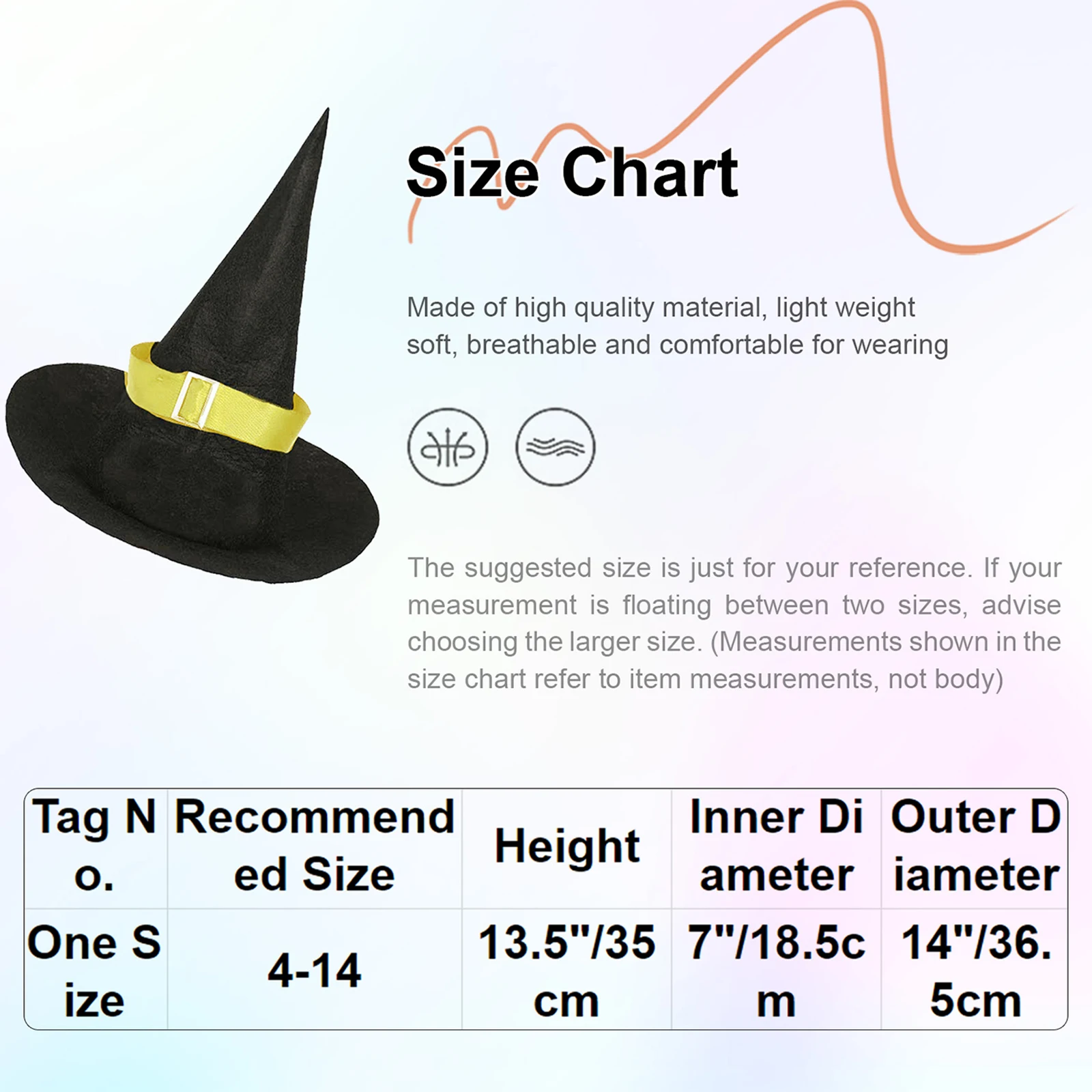 Halloween Witch Hat Kids Girls Wizard Costume Carvinal Theme Party Cosplay Party Girl Ribbon And Buckle accessorio per cappello a punta