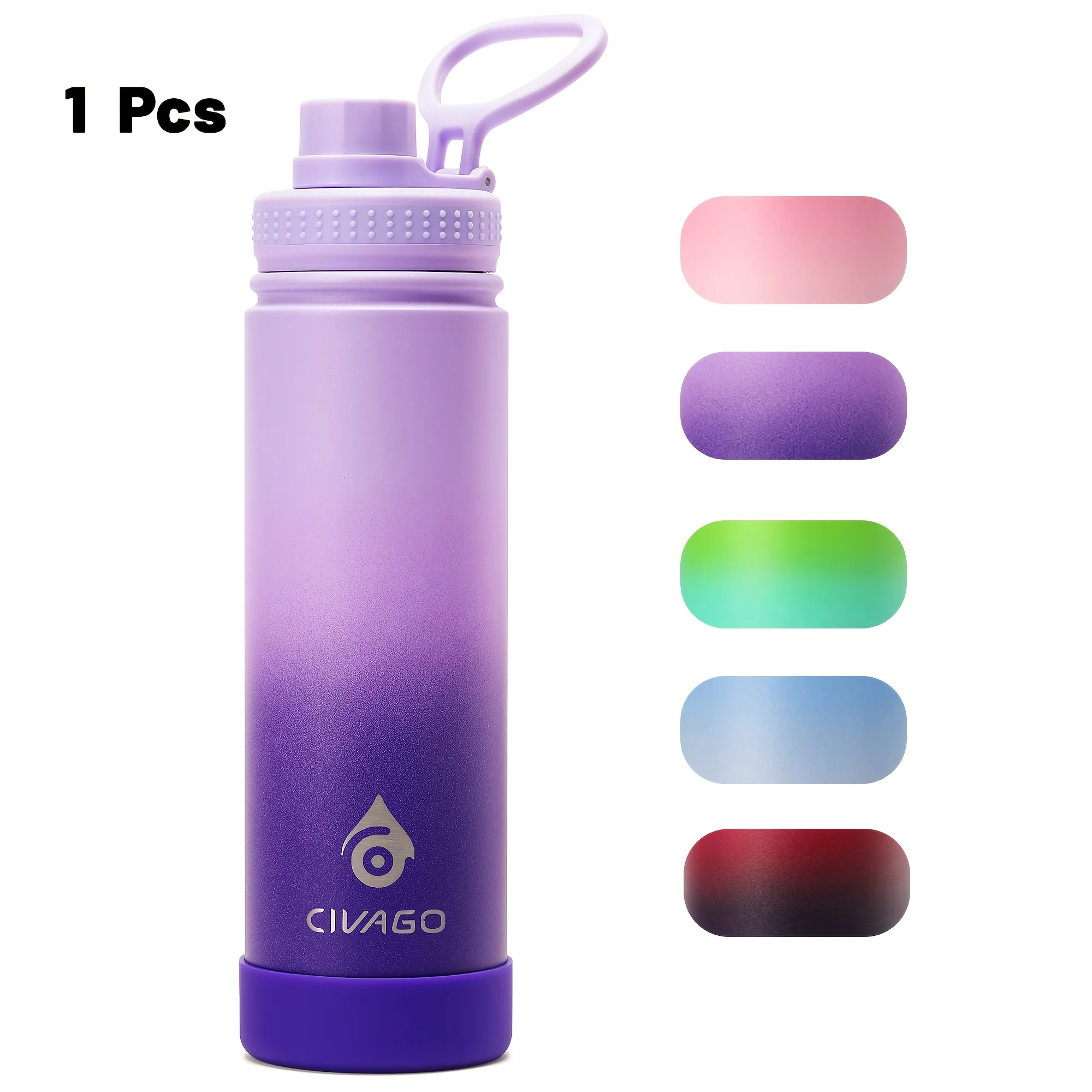 

22 oz thermos cup Stainless steel with cover cup leak-proof double wall vacuum a variety of light luxury color options