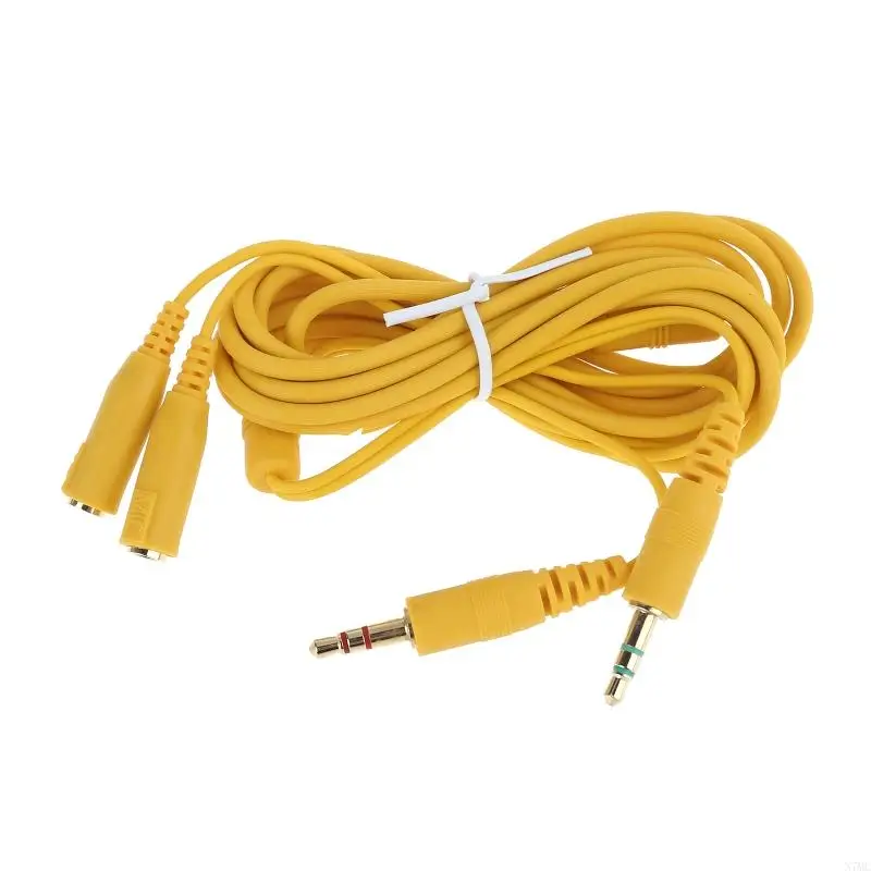 N7MC Cable Extension Cord 164cm 65 inches Long Headphone Cable Extension Cord Convenient for Siberia V2 Gaming Headsets