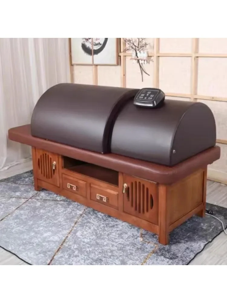 Automatic Intelligent Three-Way Catalytic Filter Moxibustion Bed Whole Body Moxibustion Home Beauty Salon Special Physiotherapy