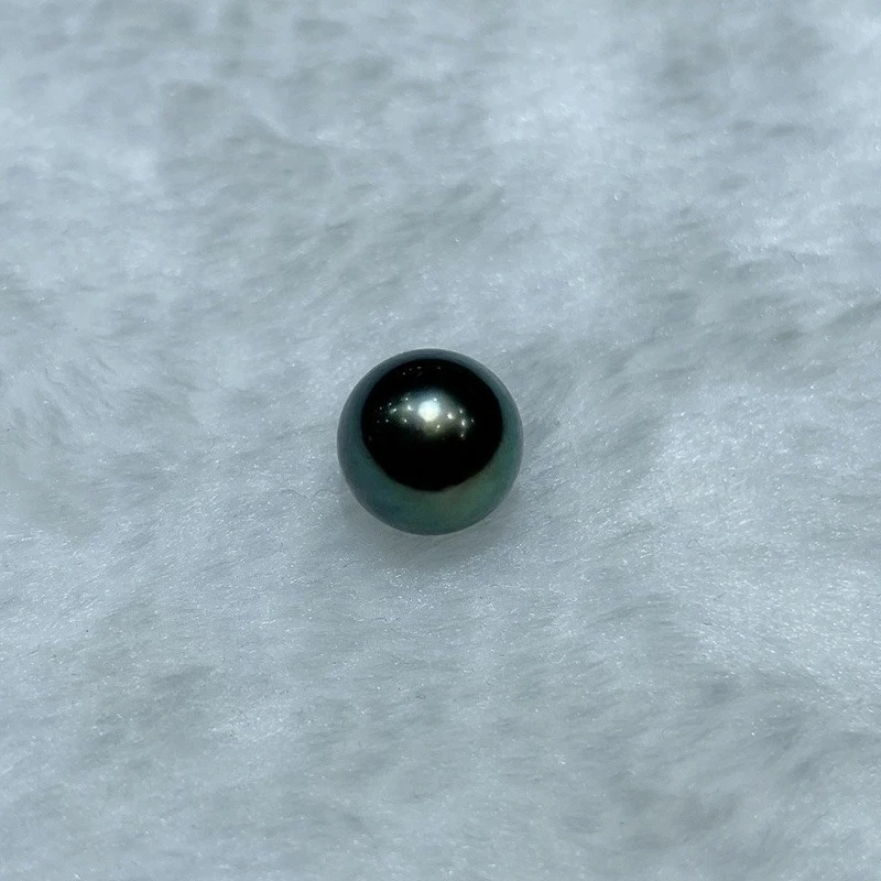 

Natural Black Pearl 10-11mm Unbrilled Making Ring Earring Pendant