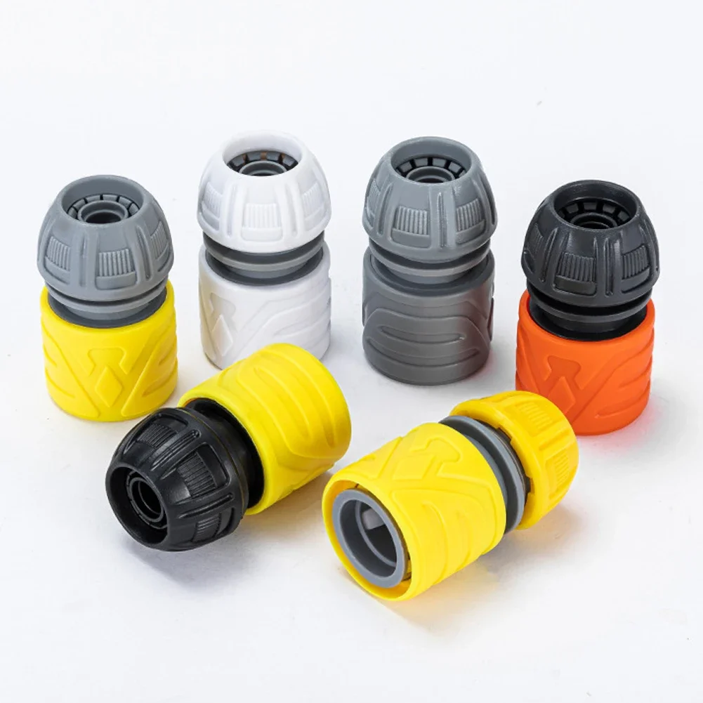 Garden Quick Hose Connector 1/2” End Double Male Hose Coupling Joint Adapter Extender Set for Hose Pipe Tube Hose Connector