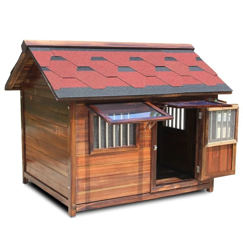 Dog Villa Luxury King Size Outdoor Kennel Outdoor Large Kennel Cat Nest All Seasons Pet Dog House