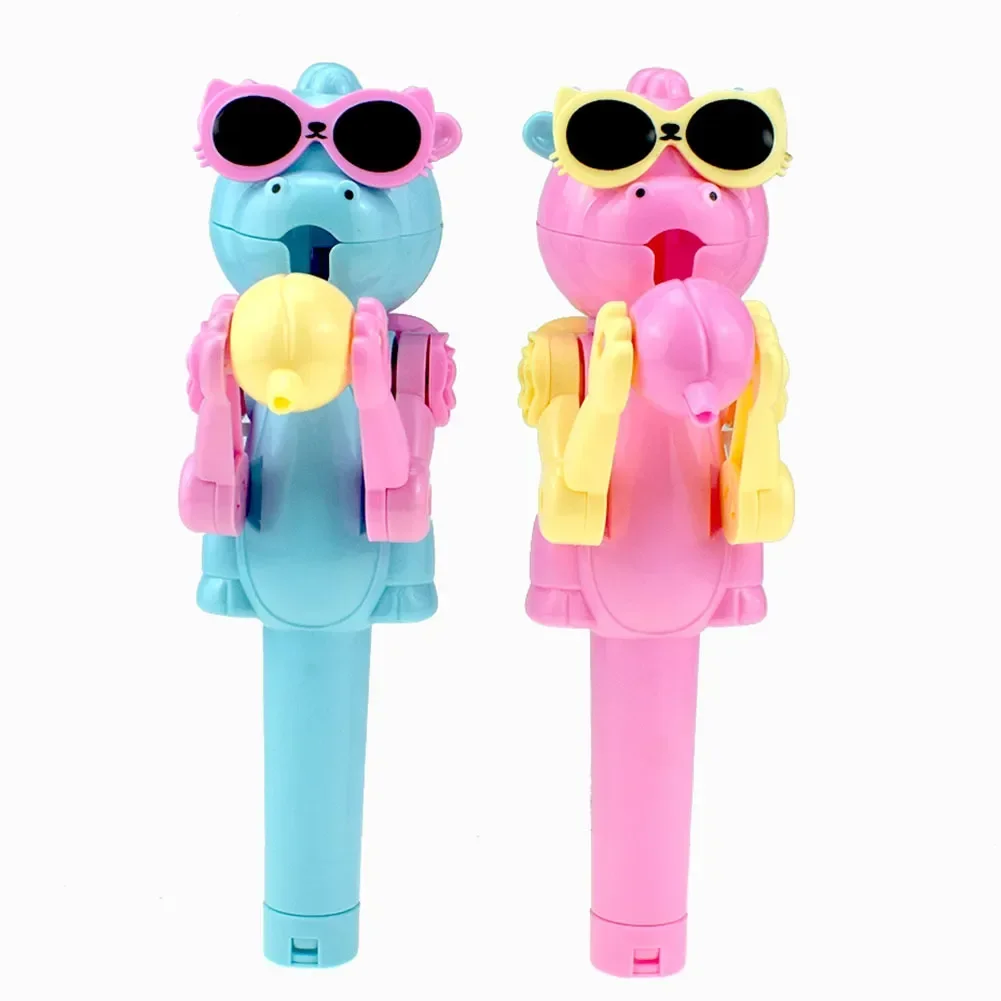 1PCS Kreative Lollipop Roboter Halter Neuheit Dinosaurier Form Candy Pop Ups Kinder Spielzeug Weihnachten Geschenk für Kinder Lollipop Lagerung