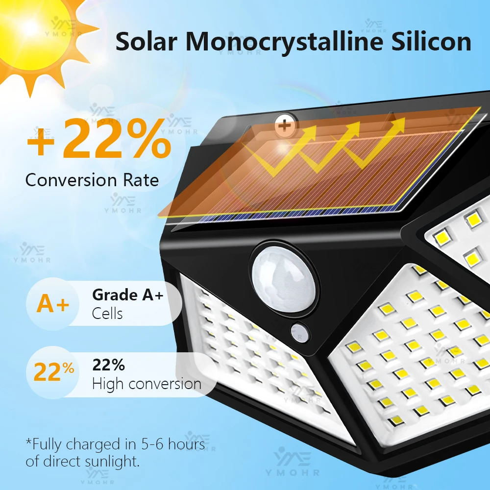 540 LED Solar Lamp Outdoor Sec - Wall Lighting Outdoor 评论和价格