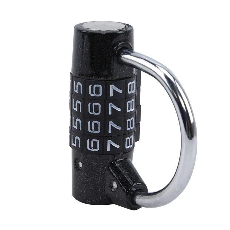 4 Dial Digit Password Lock combinazione valigia bagaglio codice in lega di zinco Password Lock lucchetto palestra lucchetto con codice casa lucchetto con chiave