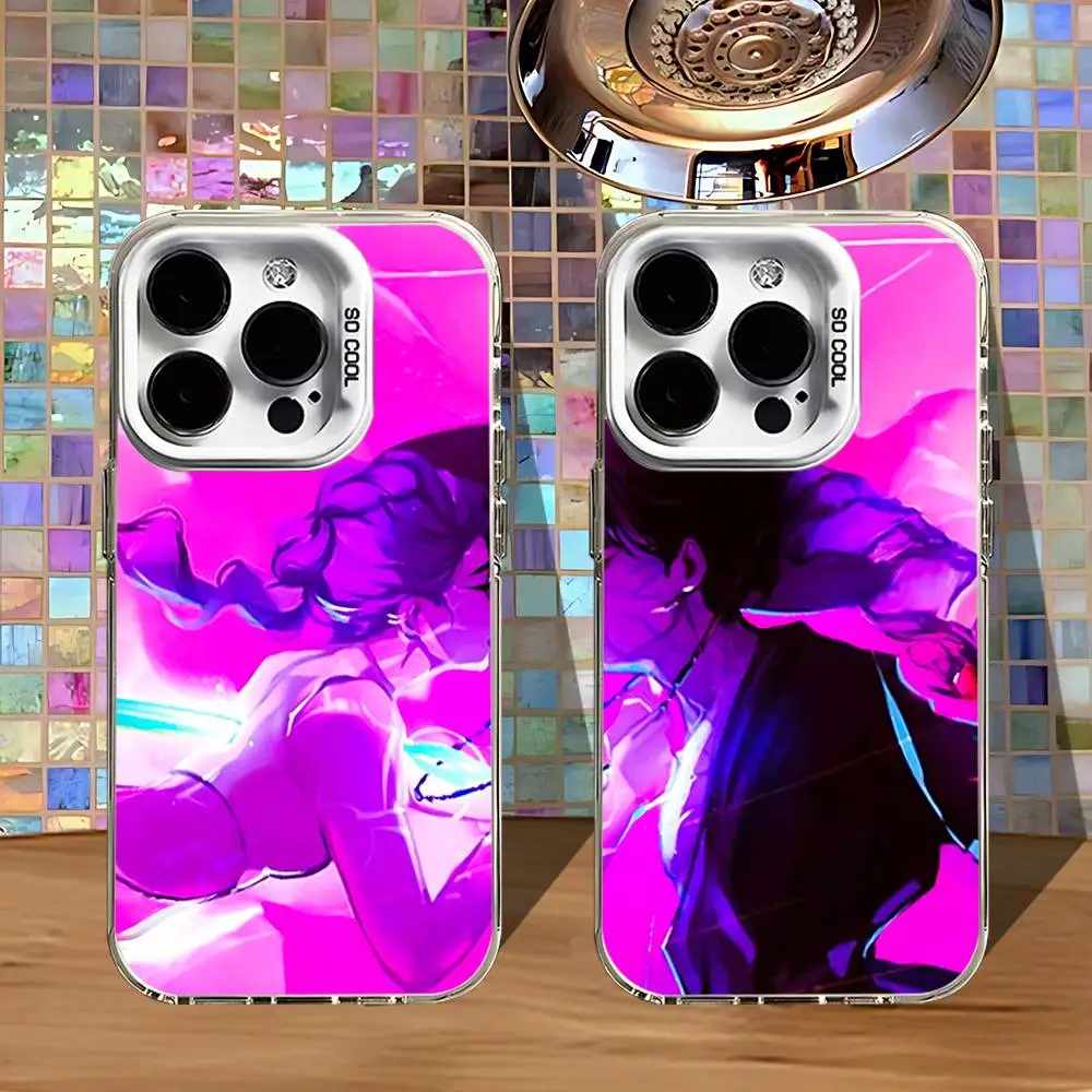 

Couple Jinu Rumi D-Demon Hunters Phone Case For iPhone 16,15,14,13,12,11,Pro,XS,Max,Plus,Mini,SE4,E White Matte Shockproof Cover