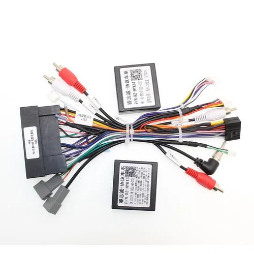 Imagen 2 del producto Cable de arnés de cableado estéreo de Radio de coche Canbus Android 16 pines para Hyundai IX35 2010-2015 Sonata 8 Santafe Kia K3