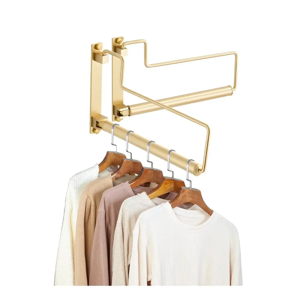 

Clothes Drying Rack, Laundry Racks for Drying Clothes, Wall Mounted Swing Arm Clothes Hanger for Laundry Room, Garage, Indoor am