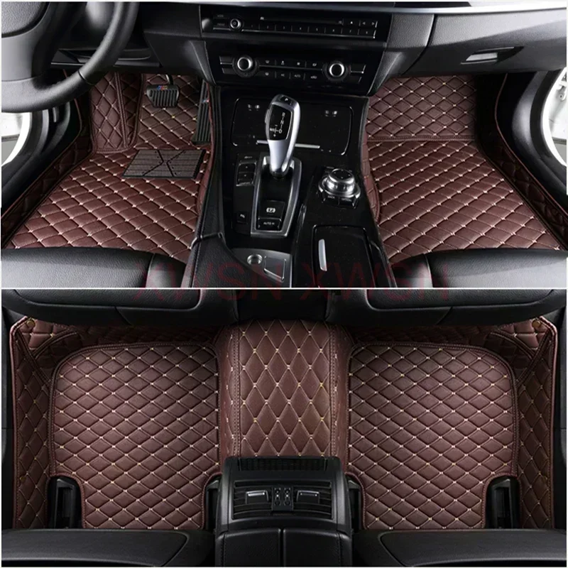 Custom 3D Full Coverage Car Floor Mats for Fiat 500 500X 2011-2012 Year Interior Details Auto Accessories