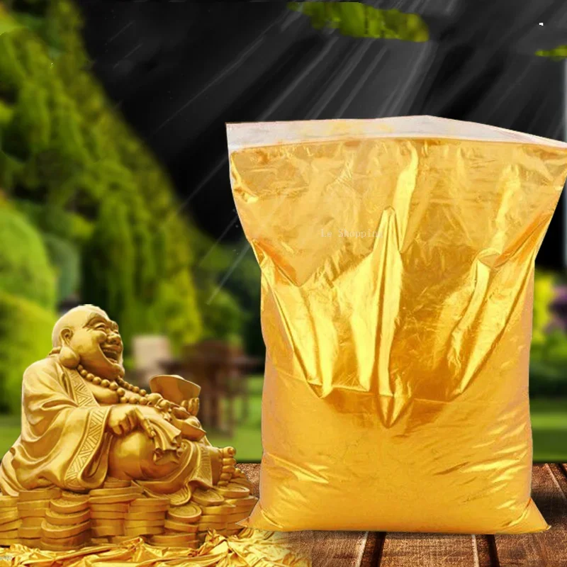 German Gold Powder Super Bright Gold Powder Flash  Acrylic Pigment Powder Diy Temple Buddha Couplet Calligraphy Artifact