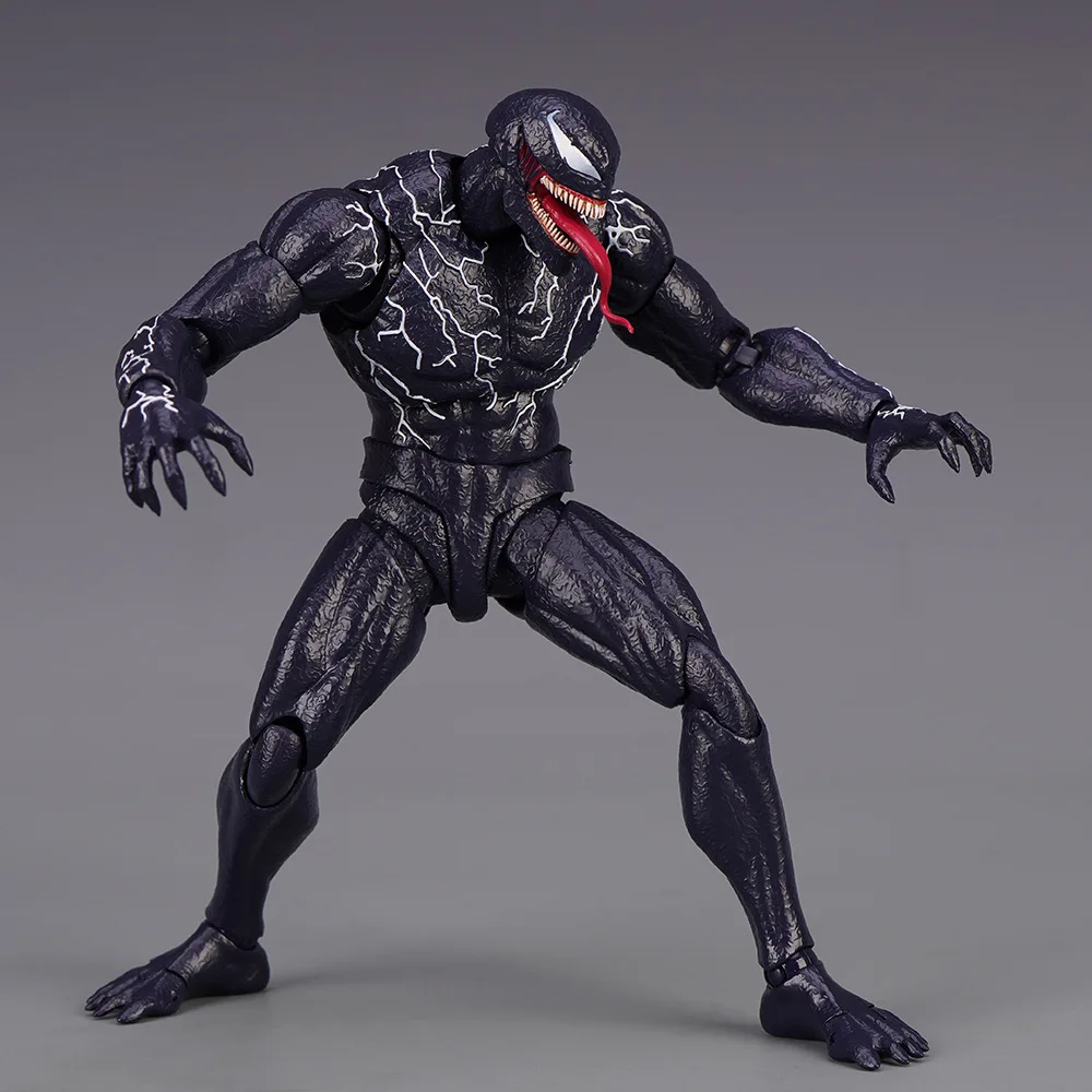 ERSTAUNLICHE YAMAGUCHI Venom Carnage Actionfigur Spider Man Legends Sammlerstück Statue mit beweglichem Gesicht Modellpuppe für Kinder als Spielzeug – Detail 6