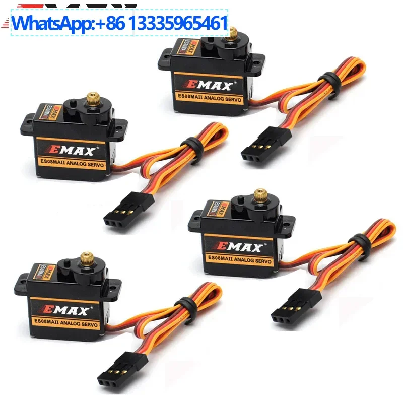 

Model Aircraft Remote Control Aircraft Fixed Wing ES08MA 12g Metal Gear Analog Servo Robot