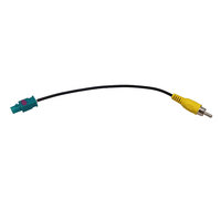 Male Fakra To RCA Camera Retention Cable For Mercedes Land Rover Porsche Ford Jaguar Installation