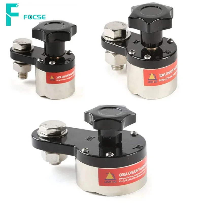 

MWGC1-200/600 Magnetic Welding Ground 600A Soldering Grounding Clamp Iron Welding Machine Neodymium Magnet Magnetic Connector