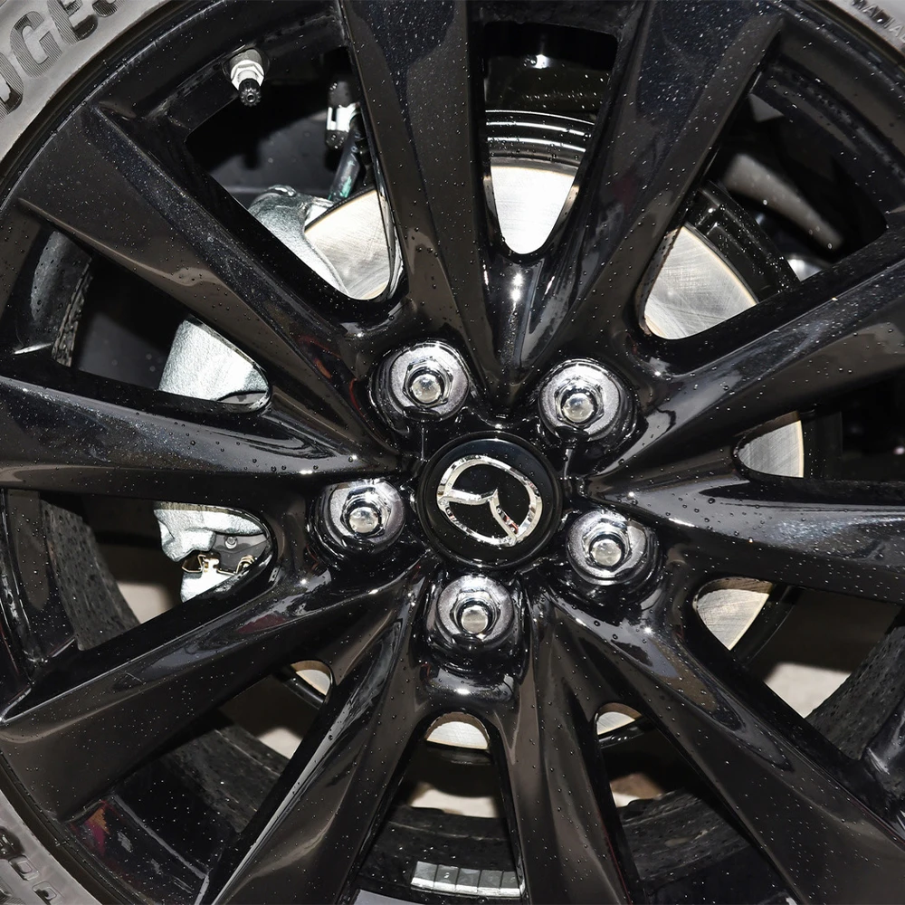 4PCS 56mm Car Original Wheel Center Covers Hub Caps Tire Decoration Accessories Mazda 2 3 5 6 7 Axela Atenza Speed 6 MS Demio