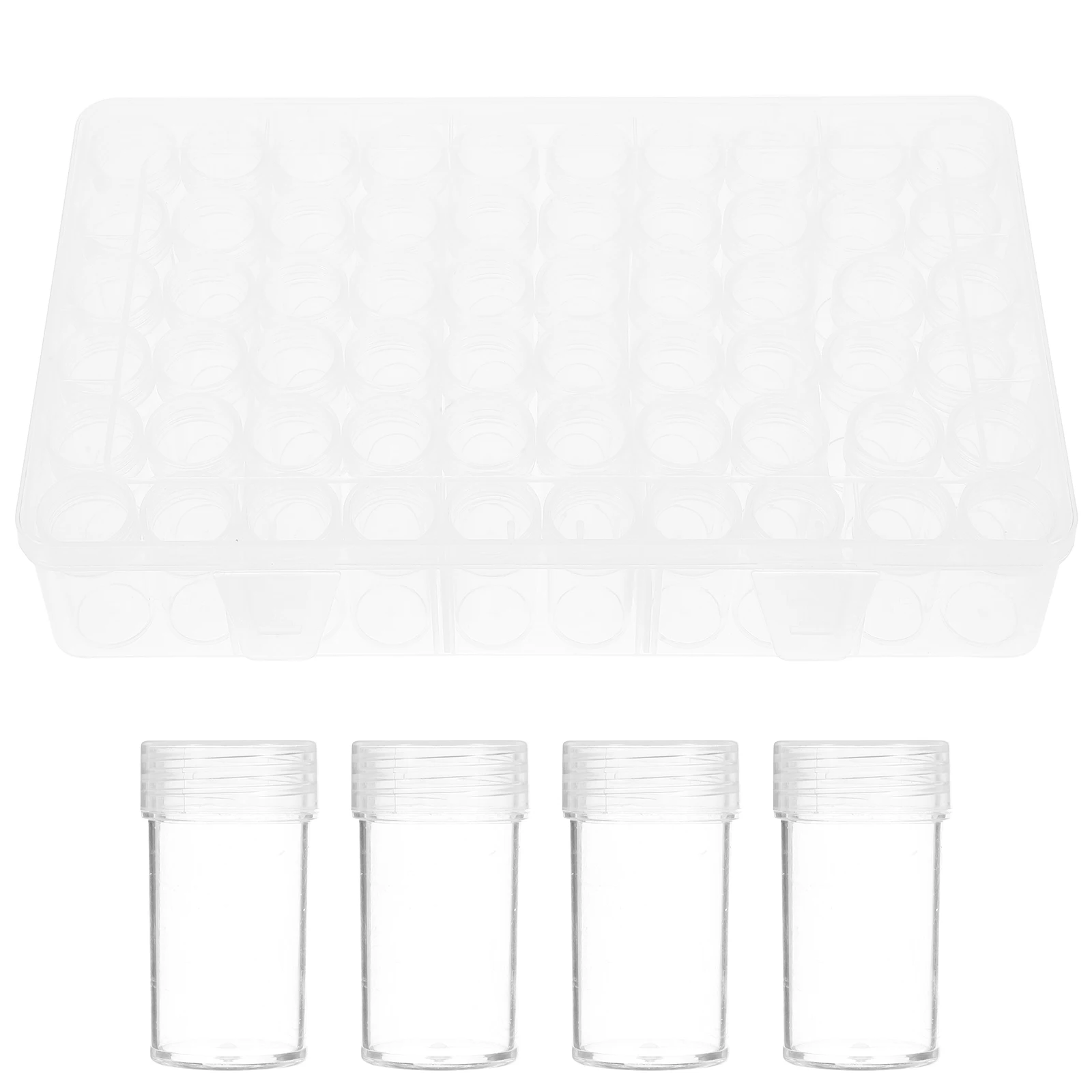 

1pc Seed Storage Box Plastic Multicompartment Organizer Portable Lightweight Container For Plants Garden Moisture