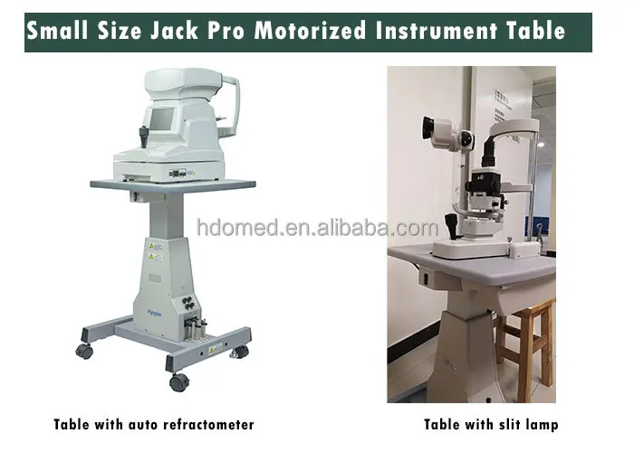 Electric Slit Lamp Table Auto Refractometer Table Motorized Ophthalmic Instrument Table Optical Unit for Sale