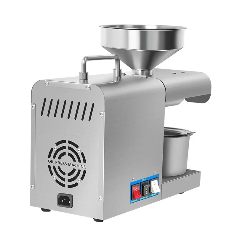 

220V/110VLinseed Olive Kernel Stainless Steel Intelligent Temperature Control Oil Press RG-311/RG-312 Hot and Cold Oil Press