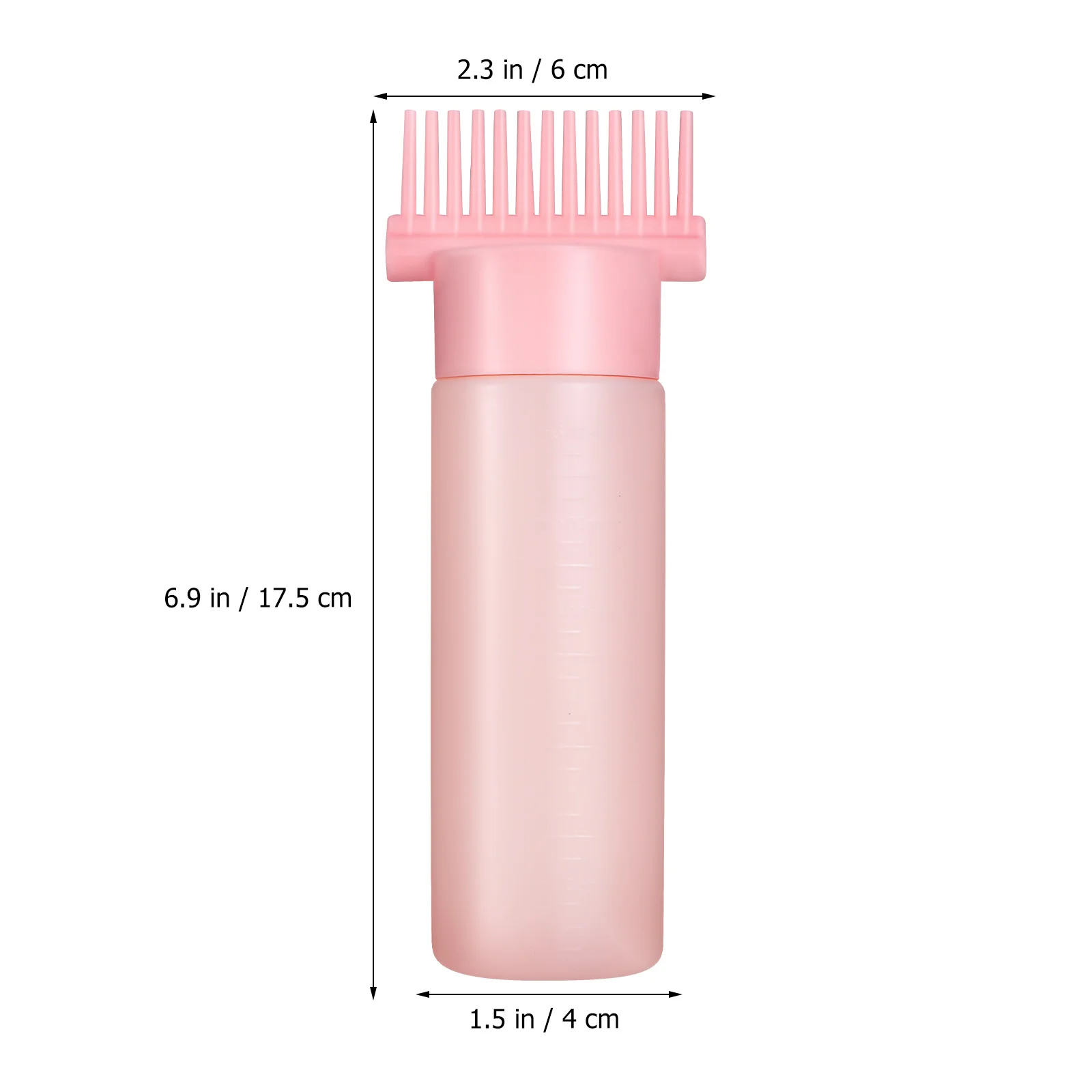 2 قطعة زجاجة قضيب مشط الزيت مع قفازات غطاء رأس واقيات الأذن أنيق ومتين من مادة البولي ايثيلين للاستخدام المنزلي في الصالونات