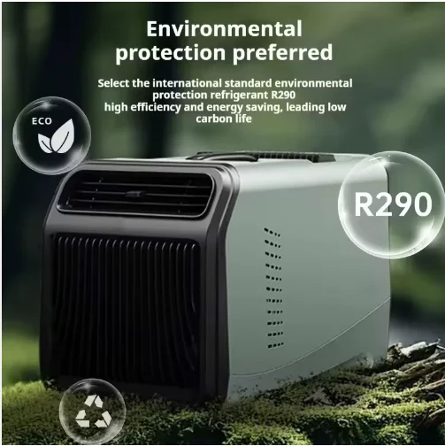 Mini Portable 48V DC Air Conditioner Compressor Cooling for Camping Tent view 2