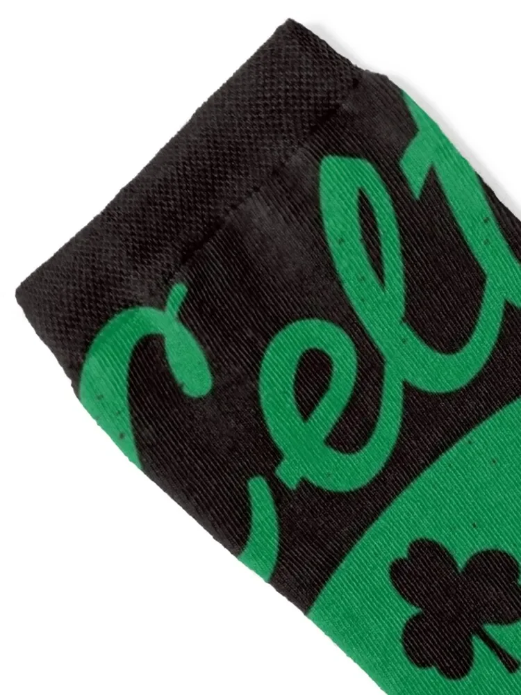 Vintage Celtics Basketball Script (Green) Socks loose Stockings sports and leisure valentine gift ideas Socks Male Women's