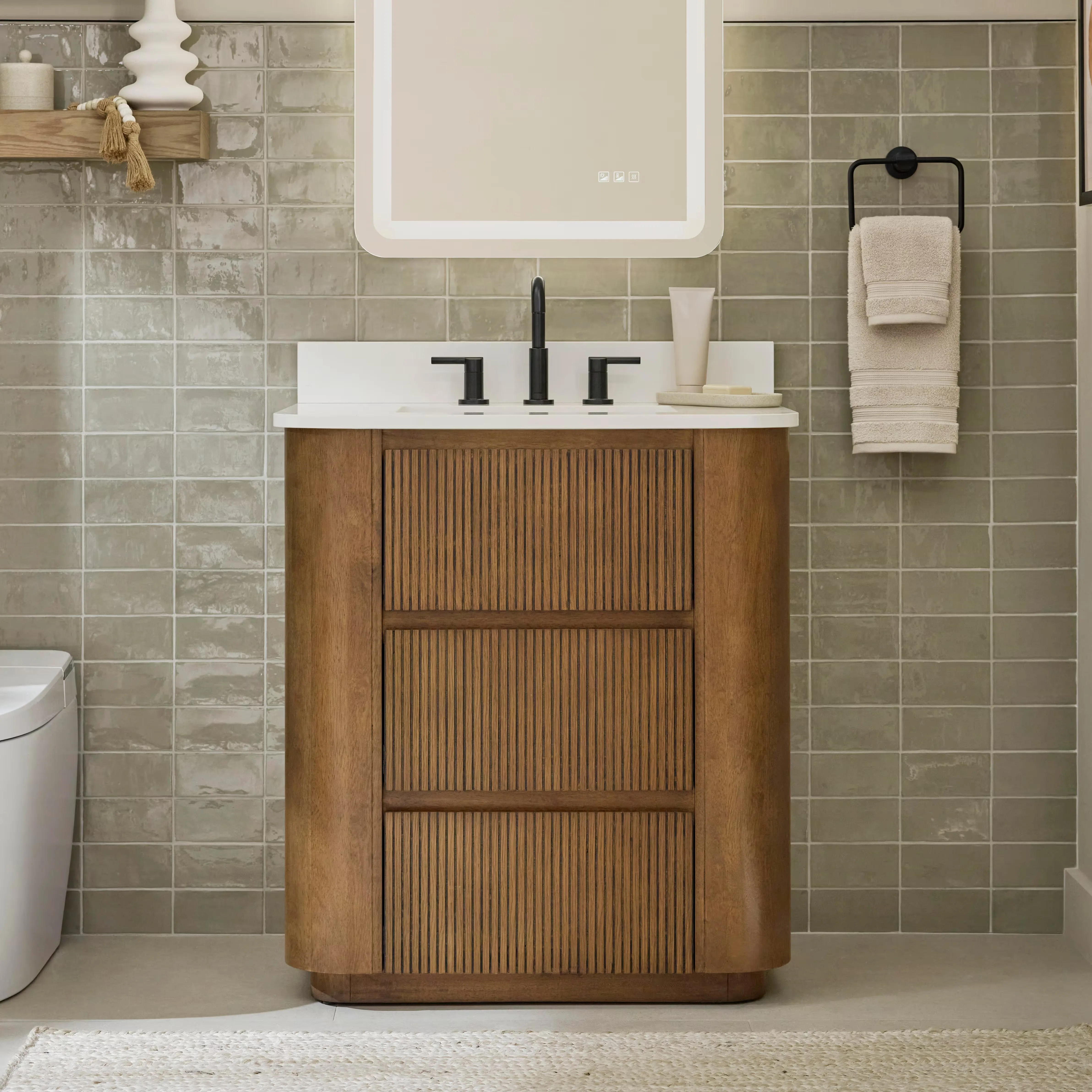 

High End Bathroom Vanity Set Design Bathroom Cabinets Mirror Single and Double Sink Bathroom Vanity