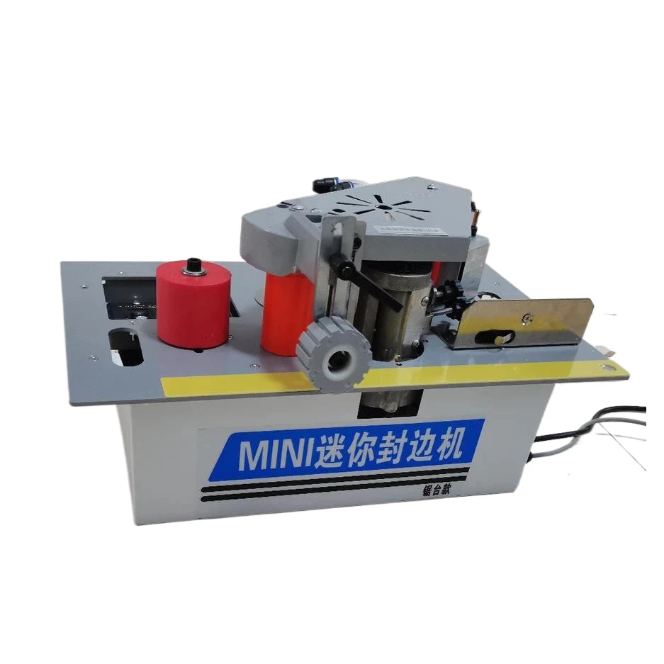 

JE-33 Desktop Woodworking Edge Banding Machine Portable Edge Bander Home Improvement Woodworking Tool for Wood PVC